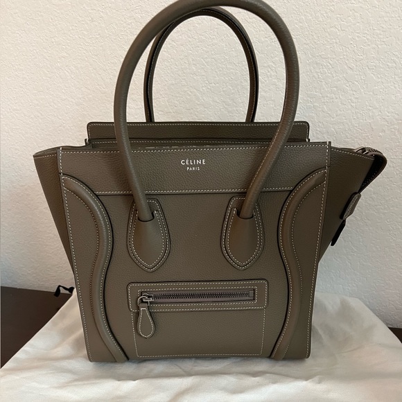 Celine Micro Luggage Handbag - Picture 6 of 12